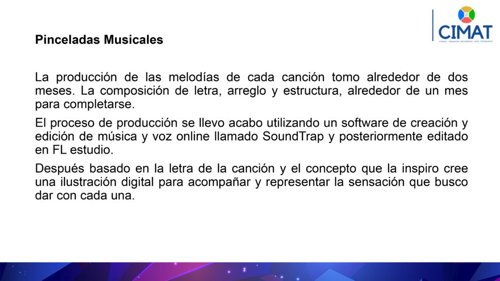 -Nombre de proyecto: Pinceladas Musicales -Área: Ciencia  -Nomb