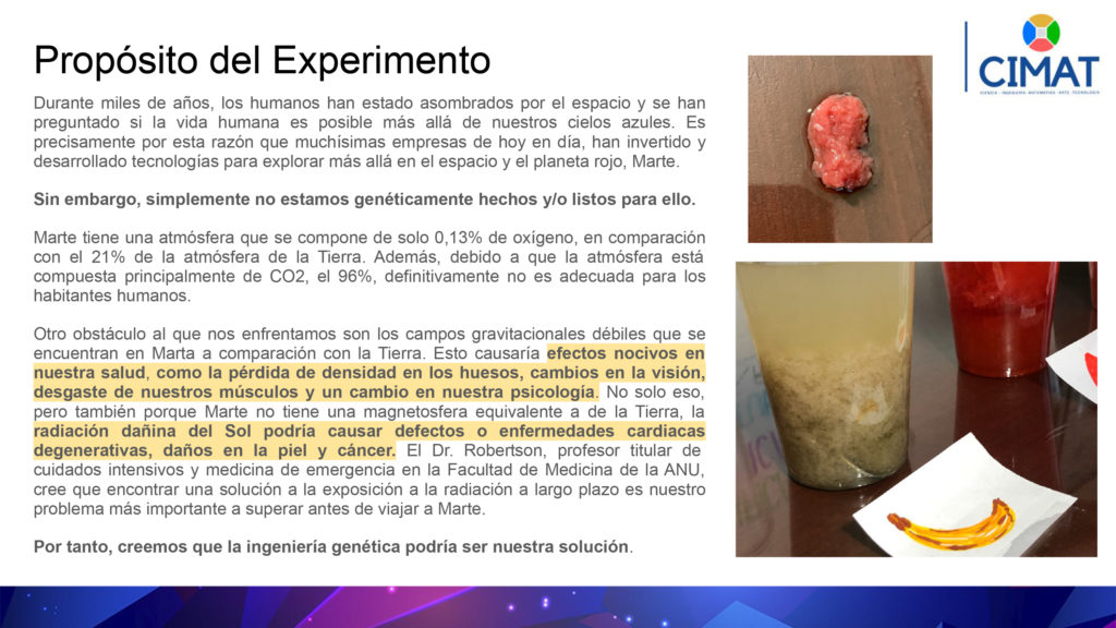 CIMAT - Modificación Genética - Fobos y Deimos