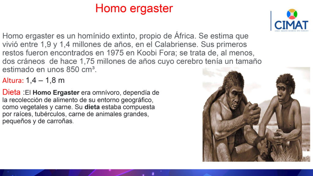 Nombre del proyecto : Evolución del ser humano    Área : Cienc