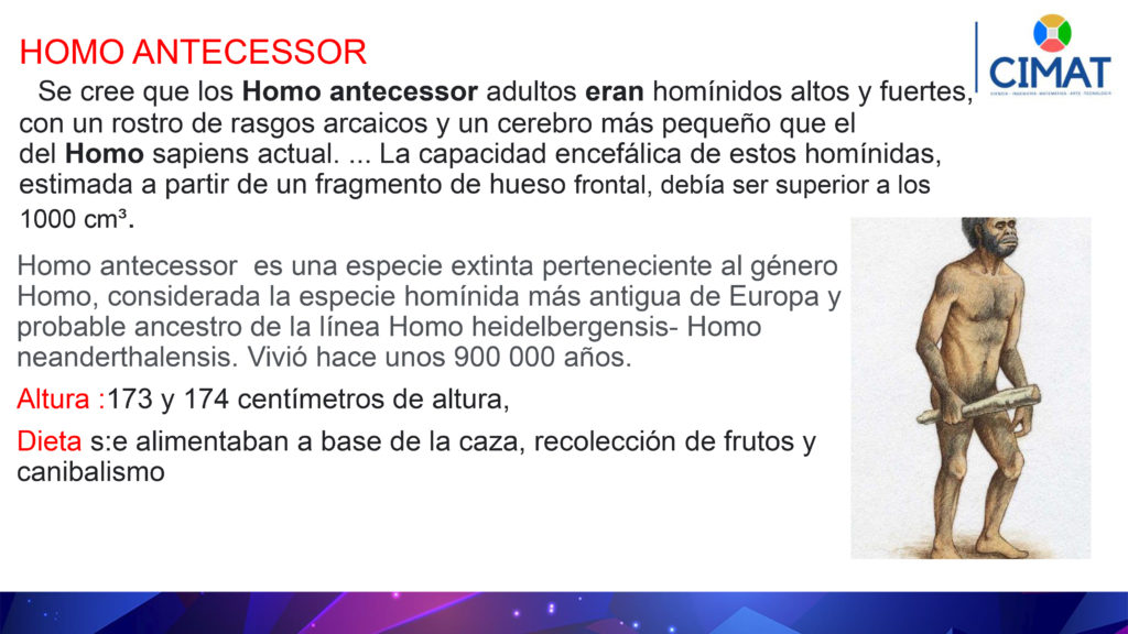 Nombre del proyecto : Evolución del ser humano    Área : Cienc